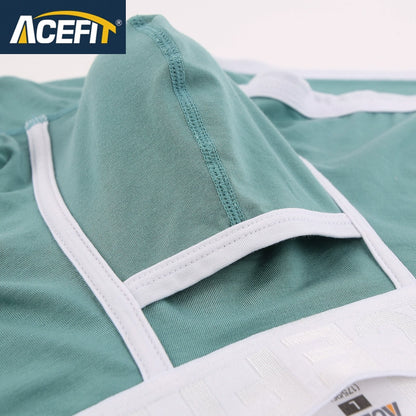 Acefit Pouch Summer Sweat Absorbing Mid Waist Men Underwear