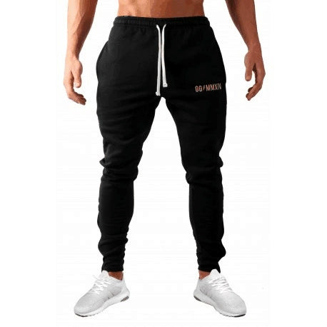 Sweatpants Muscle Men Brother Training Slim-Fit Skinny Pants