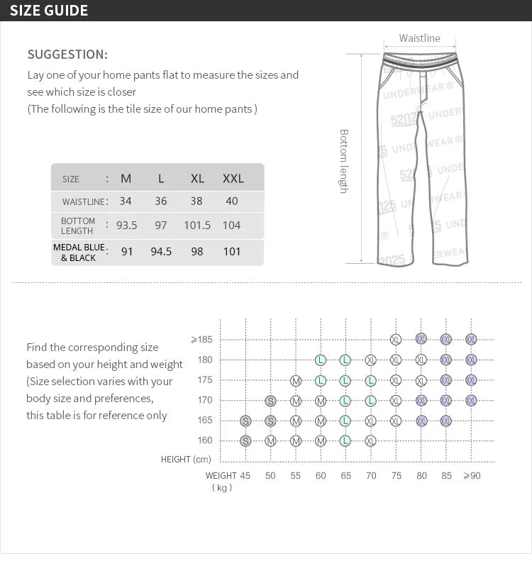 52025 Pajama Pants Lounge Pants Home Trousers Cotton Modal Pajamas Bottoms Sleep Bottoms Homewear Men Pyjamas Pajamas Home Pants